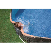 Bazén Power Steel Stone Comfort Jet 6,1 x 3,66 x 1,22 m set včetně příslušenství