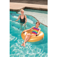 Nafukovací kruh GOLD 91 cm