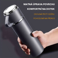 Termoska se 3 hrnky HOT&COLD 500 ml