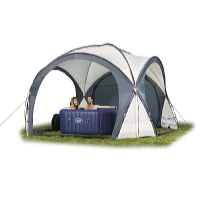 Zastřešení vířivého bazénu SPA DOME 3,9 x 3,9 x 2,55 m