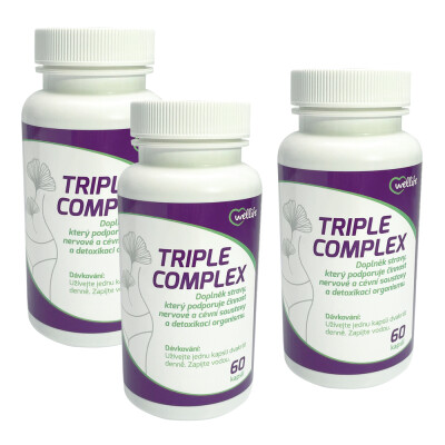 TRIPLE COMPLEX 3x 60 kapslí