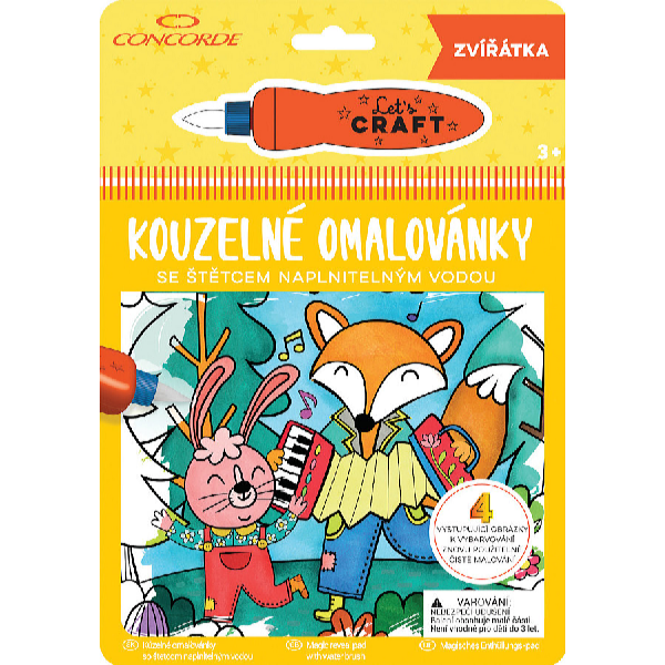 Kouzelné omalovánky - zvířátka